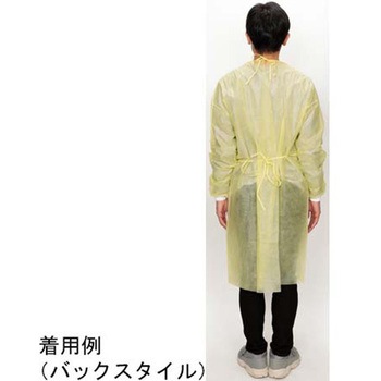 アイソレーションガウン(非防水-リブ袖)個包装 100枚入り FV-IGシリーズ フィフティ・ヴィジョナリー