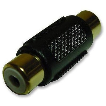 アダプタ RCA ソケット To ソケット ゴールド MULTICOMP