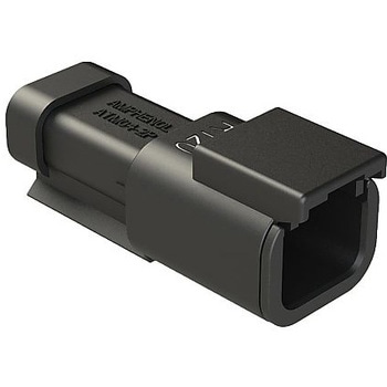 RCPT ハウジング オートモーティブ 2POS B キー付き AMPHENOL