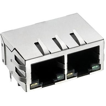 RJ45 コネクタ ジャック 8P8C CAT3/5 THT PULSE