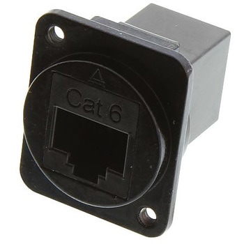 アダプタ RJ45 ジャック-ジャック 8P8C CAT6 - SWITCHCRAFT