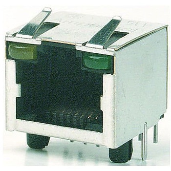 CAT5 RJ45 モジュラー ジャック 8 ポジション 1 PO AMPHENOL