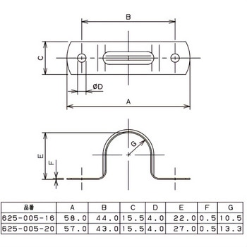 サドルバンド(クローム) カクダイ