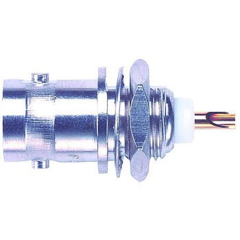 RF/同軸 BNC バルクヘッド ジャック ストレート 50 Ω POMONA
