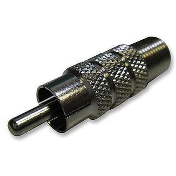 アダプタ F タイプ ソケット To RCA プラグ MULTICOMP