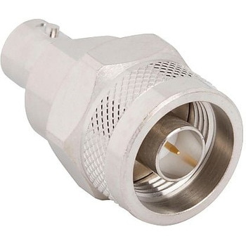 RF アダプタ N プラグ-BNC ジャック 75 Ω AMPHENOL