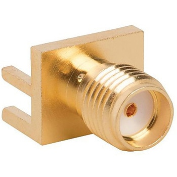 RF コネクタ SMA ストレート ジャック PCB AMPHENOL