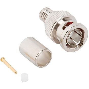 RF 同軸 BNC プラグ 75 Ω ケーブル AMPHENOL