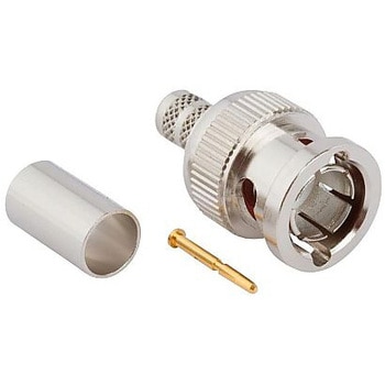 RF 同軸 BNC プラグ 75 Ω ケーブル AMPHENOL