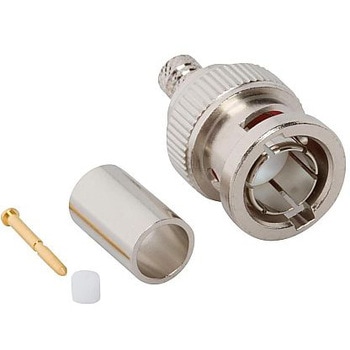 RF 同軸 BNC プラグ 75 Ω ケーブル AMPHENOL