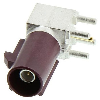 RF 同軸 FAKRA プラグ 50 Ω PCB AMPHENOL