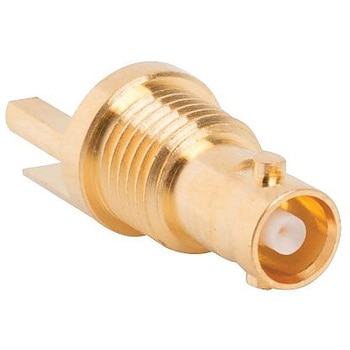 RF 同軸 HD BNC ジャック 75 Ω PCB - AMPHENOL