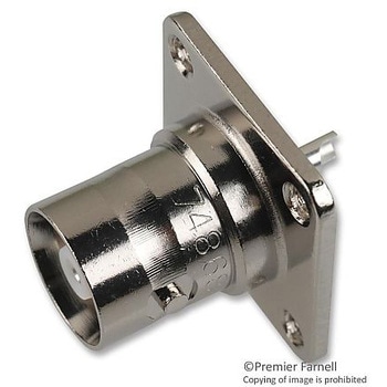 RF/同軸 C レセプタクル ストレート 50 Ω ソルダー AMPHENOL