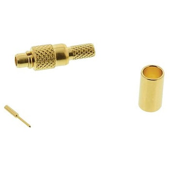 RF/同軸 MMCX プラグ ストレート 50 Ω クリンプ AMPHENOL