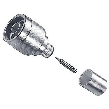 RF/同軸 N プラグ ストレート 50 Ω クリンプ AMPHENOL