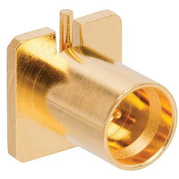 RF/同軸 SMP プラグ ストレート 50 Ω ソルダー AMPHENOL