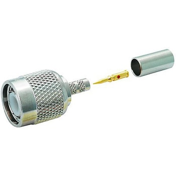 RF/同軸 TNC プラグ ストレート 50 Ω クリンプ - AMPHENOL