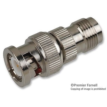 RF/同軸 アダプタ BNC プラグ-TNC ジャック AMPHENOL