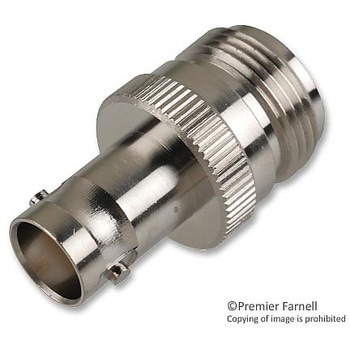 RF/同軸 アダプタ N ジャック-BNC ジャック AMPHENOL