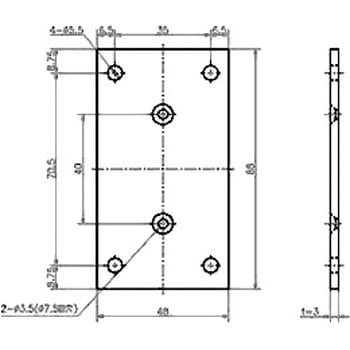 スペーサー 穴明き ジョー・プリンス竹下