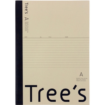 ノートTree's   A4 日本ノート