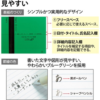 ノートTree's   A4 日本ノート