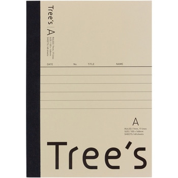 ノートTree's   A6 日本ノート