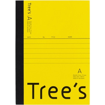 ノートTree's   A6 日本ノート