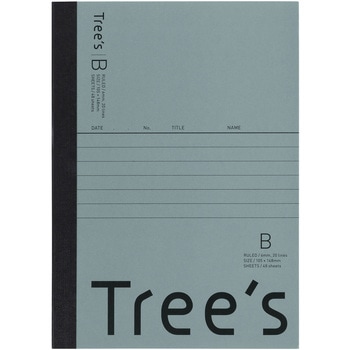 ノートTree's   A6 日本ノート