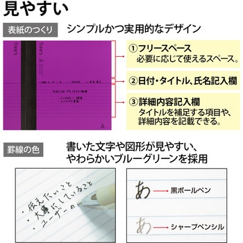 ノートTree's セミB5 A罫 日本ノート