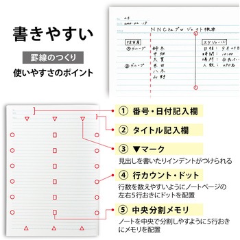 ノートTree's セミB5 増量 日本ノート