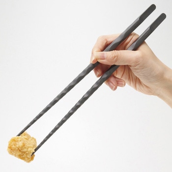 握りやすい菜箸(ヘラ付き) 貝印