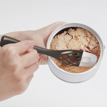 缶底までかき出せる穴あきスプーン 貝印