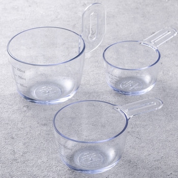 スタッキング計量カップ3個セット 貝印