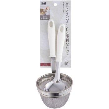 みそこしセット(お玉付き) 貝印