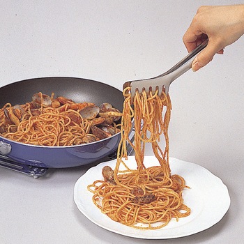 ステンレス スパゲティートング 貝印