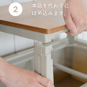ルームス用天板 (はめ込み式) ワイド用 サンカ