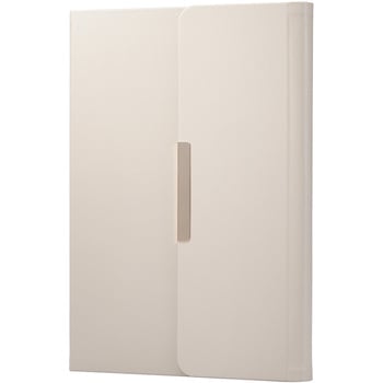iPad 10.2インチ 第9/8/7世代 (2021/2020/2019) 用 ケース レザー 手帳型 ApplePencil収納可 スリープ対応 マグネット 三つ折り型 ミラー付 &me エレコム