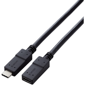 USB TypeC延長ケーブル  PD 60W USB3.2(Gen1) 【パソコン スマホ タブレット 等各種対応】 エレコム