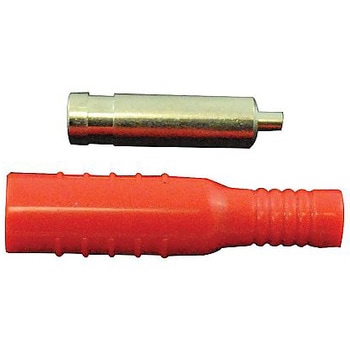 CONN バナナ ジャック クリンプ / ソルダー レッド - MUELLER ELECTRIC