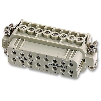 インサート メス HAN A 16+EWAY ネジ ハーティング