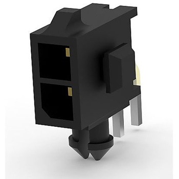 WTB CONN R/A ヘッダ 2POS 2列 TE Connectivity Japan(旧:TYCOELECTRONICS(タイコエレクトロニクス))