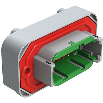 オートモーティブ CONN 12POS RCPT 7.5A 250V AMPHENOL