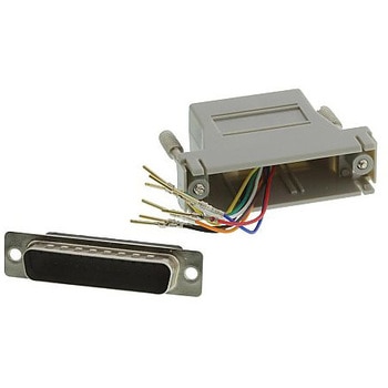 MOD アダプタ キット DB25 プラグ-RJ45 グレー CINCH CONNECTIVITY SOLUTIONS