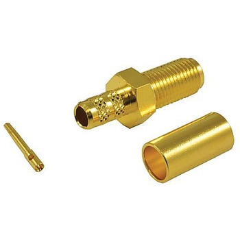 RF/同軸 SMA ジャック ストレート 50 Ω クリンプ KEYSTONE