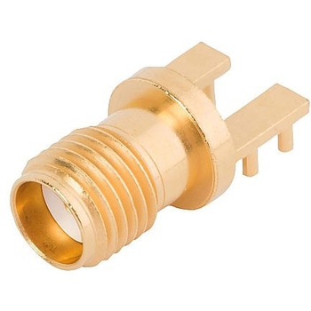 RF 同軸 SMA STR ジャック 50 Ω PCB AMPHENOL