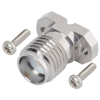 RF 同軸 SMA ジャック 50 Ω パネル - AMPHENOL