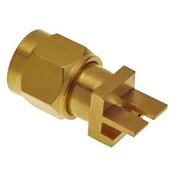 RF 同軸 SMA プラグ 50 Ω PCB CINCH CONNECTIVITY SOLUTIONS