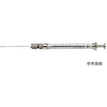 ガスタイトシリンジ(バルブ付)交換針型付プッシュプルバルブ付き 検量証明書付き S.G.E