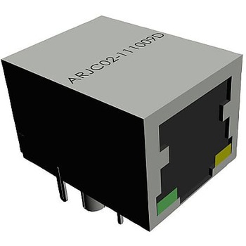 コネクタ RJ45 ジャック 8P8C 1ポート ABRACON